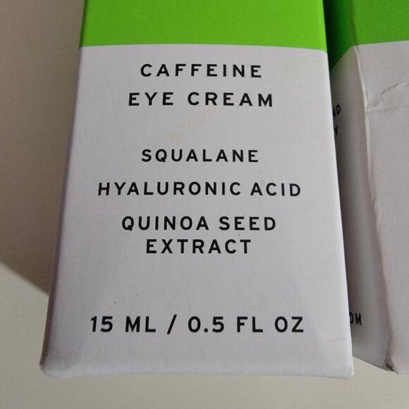 2 TWO New No B.S. Caffeine Eye Cream .5 FL OZ - Picture 3 of 12